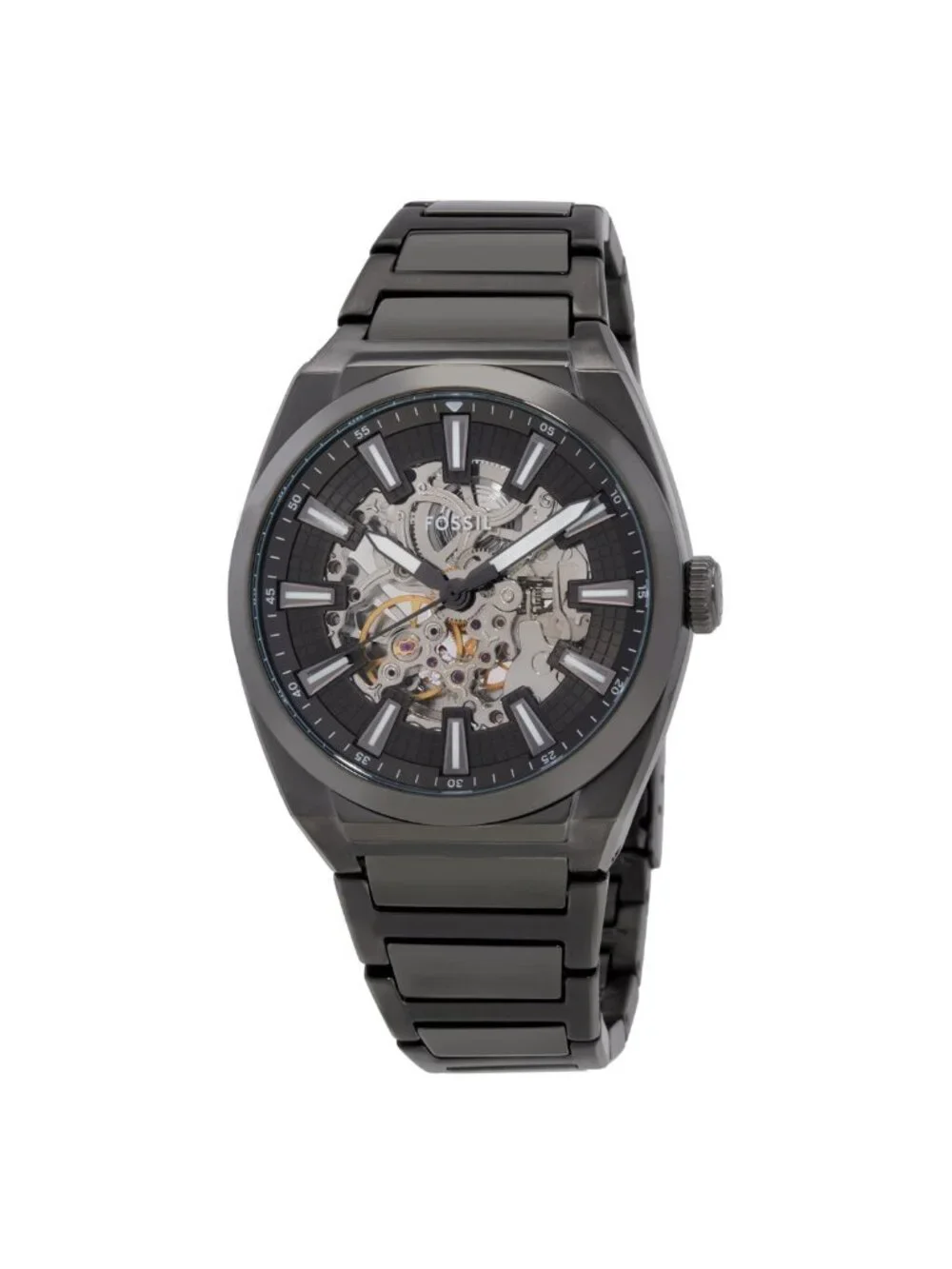 NWT Fossil Everett Quartz Grey Dial Men's Watch